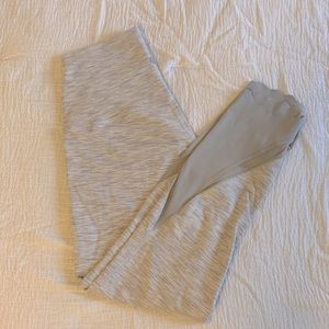 Lululemon Wunderunder scallop edge crop leggings